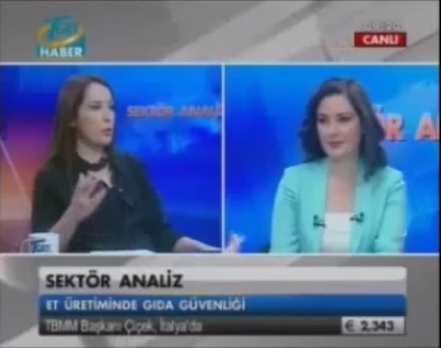 TGRT Haber TV- Sektör Analiz Programı Konuğu Tatlıses Çiğ Köfte Fab. Müd. Elif ATTEPE -12.04.2013